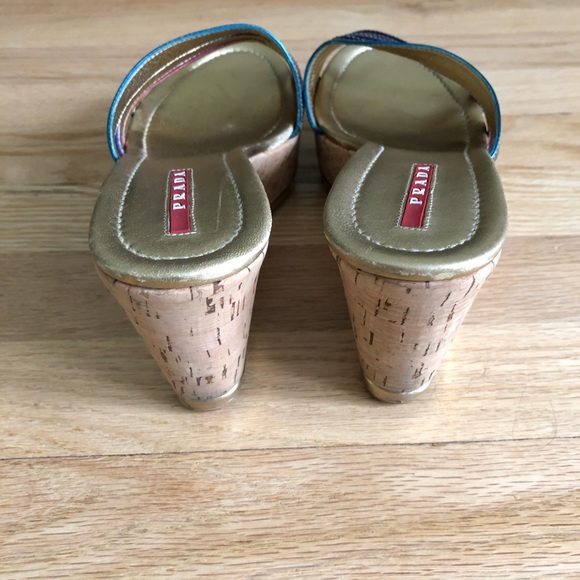 Prada multicolored wedges - Picture 5 of 8